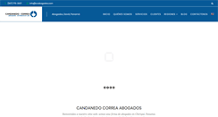 Desktop Screenshot of ccabogados.com