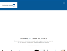 Tablet Screenshot of ccabogados.com